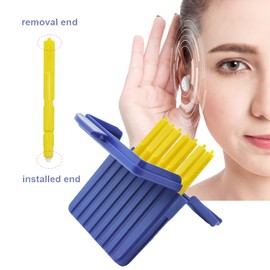 40 Pcs for Starkey Hear Clear Hearing Aid Wax Guards Filters Replacement Compatible with All Starkey Hearing Aids Models Hearing Aid Supplies Accessories Removal Cleaning Tool Kit