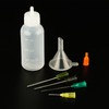 LMYKH Needle Bottle Applicator, 30Millilitres Needle Tip Glue Bottle, Squeeze