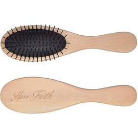 'Have Faith' Wooden Hairbrush (HA00055822)