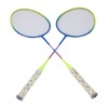 2Pcs Badminton Racket Yellow Light Frame Large Sweet Spot Anti