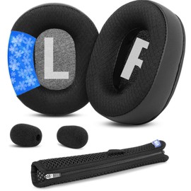 YunYiYi Cooling Gel Ear Pads Replacement Ear Cushions Compatible with Pioneer SE-MS9BN SE-MS7BT SE-MS5T Headphones Headband Ear Cups Cushions Repair Parts