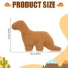 Fainca Dino Nugget Cushion, 30 cm Dino Nugget Cuddly Toy,