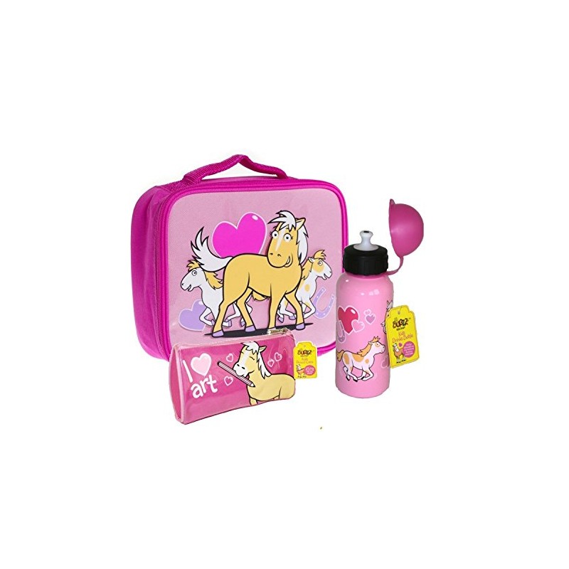 Bugzz Kids Stuff Children's School Bag Set - Lunch Bag