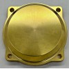 diycycleparts SOLID BRASS CV Carb Top Cover 1990-1999 Harley-Davidso