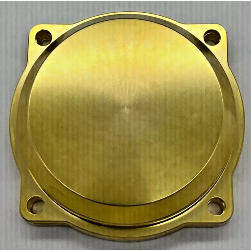 diycycleparts SOLID BRASS CV Carb Top Cover 1990-1999 Harley-Davidso