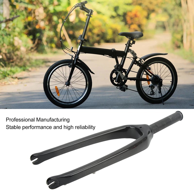 20in Carbon Fiber Front Fork Lightweight High Strength Mountain Bike