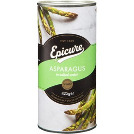 Epicure Green Asparagus Spears in Salted Water 425g