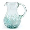 HANDMADE CON AMOR – 80 oz Hand Blown Mexican Pitcher