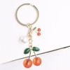 jtkdxqs Cherry Bag Charm Cherry Keychain Accessory for Purses and