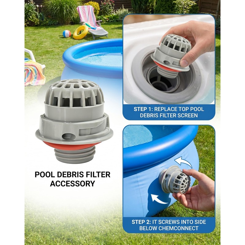 Top Debris Screen Filter with Seal For Lay-Z-Spa,Coleman Inflatable Hot