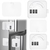 Pack of 2 Child Safety Cabinet Fridge Lock with Digital,