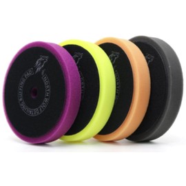 AnViele North Wolf Polishing Urethane Buff Round Type 4.9 inches (125 mm) Outer Diameter 5.9 inches (150 mm) (Set of 4)