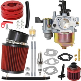 SYOWADA Carburetor Air Filter Jet Kit Replacement for Predator 212cc 6.5 Hp Gx160 Gx200 Mb200 Ct200u BT200x KT196