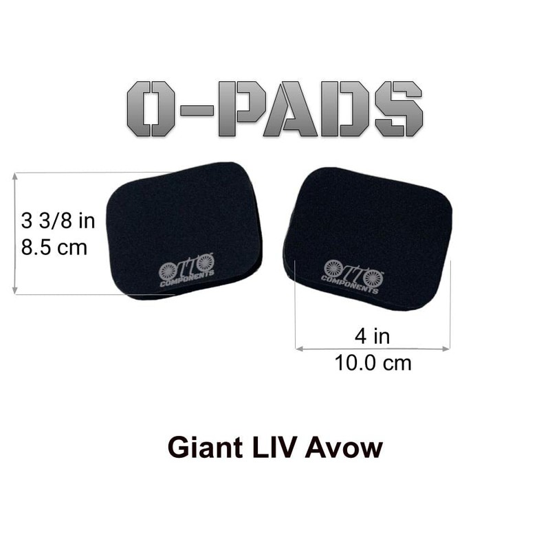 LIV Giant Avow O-Pads Replacement Aerobar Arm Pads with Velcro