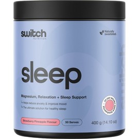 Switch Nutrition Sleep+ Magnesium Strawberry Pineapple 400g