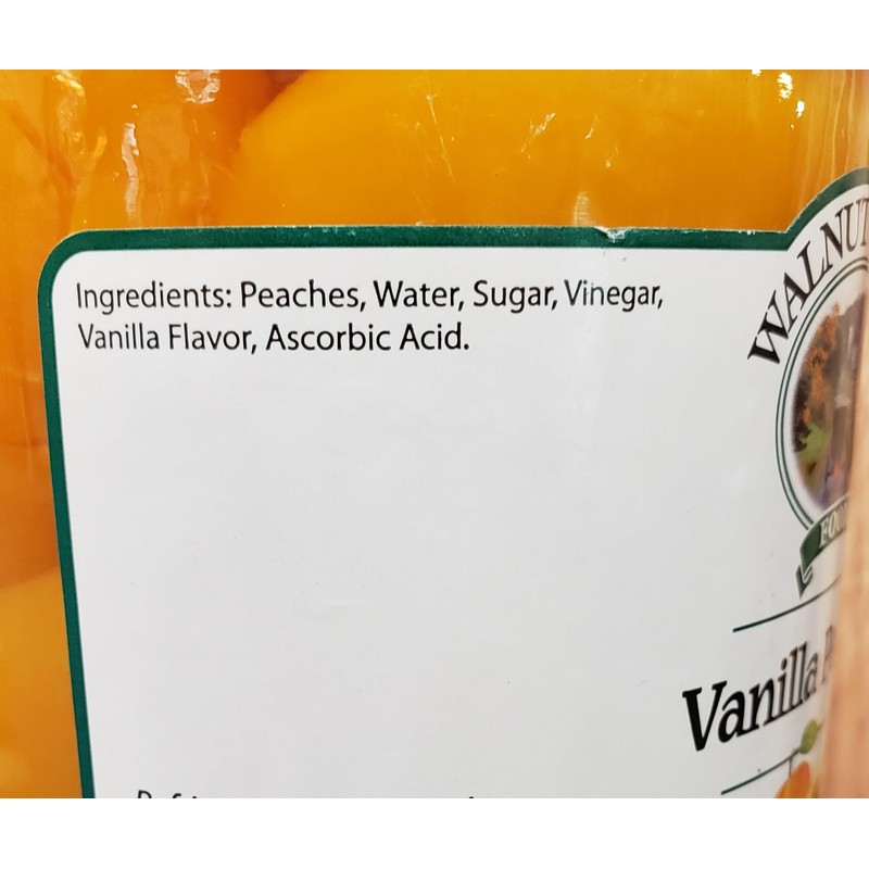 VANILLA PEACHES SPICED 32 oz.