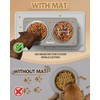 Elevated Dog Bowls, Dog Feeder with 2 Stainless Steel Dishes