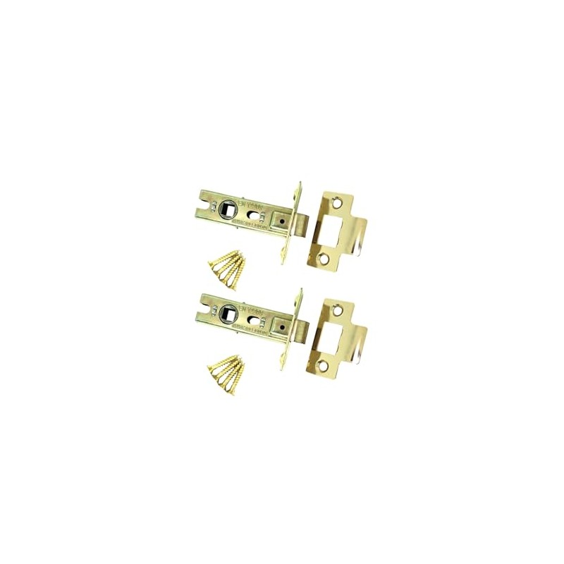 Pack of 2 Heavy Duty Electro Brass 2.5 Inch Fire
