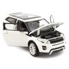 Willie WL-24021W Land Rover Evoque White Diecast Car, Finished Product,