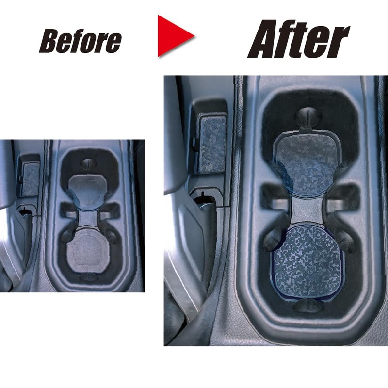 Seikou Sangyo AZUTO MHV-046 Cup Holder Coaster for Jeep Wrangler