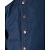 Denim Snap Front Chef Coat, L