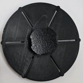 3D Printed Hypnotic Spiral Spinner (Animation only viewable through methods in description) - Specification: Viewing Spinner