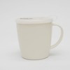 OTSUMAMI TOKYO Mug cup and Lid with a straw hole,