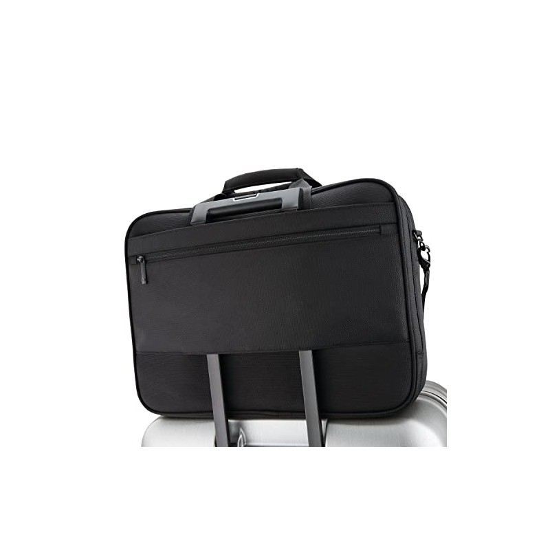 Samsonite Classic 2.0 17" 2 Compartment Briefcase, 17 inch, Black
