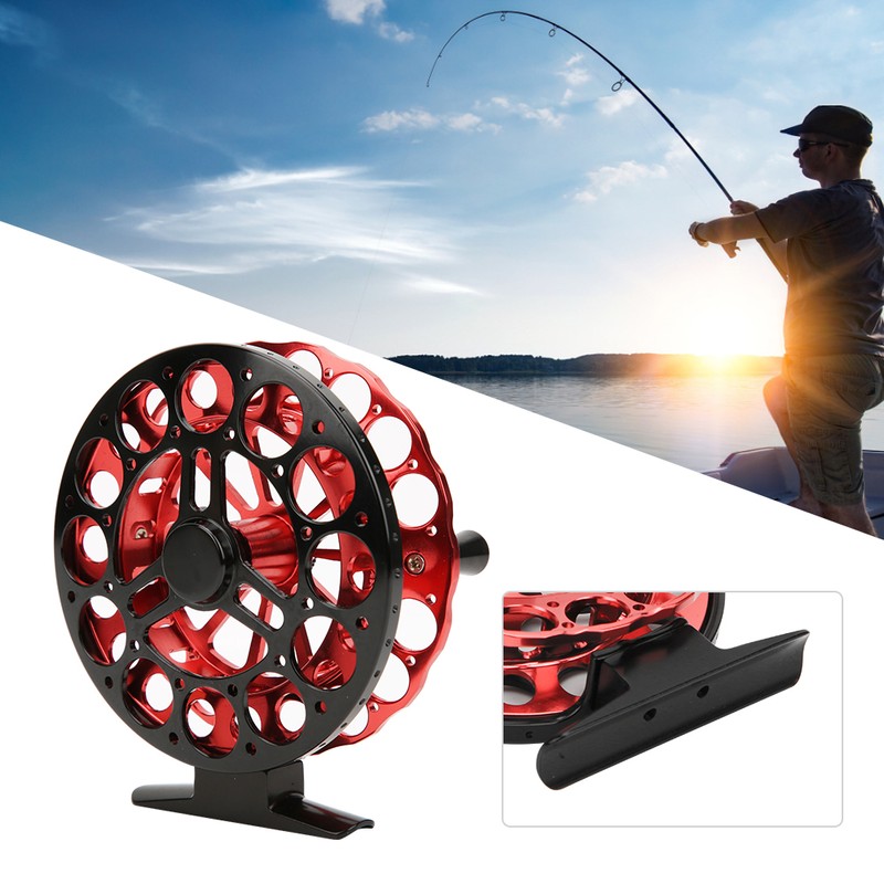 Stainless Steel 2 Bearing Aluminium Alloy No Brakes Fly Fish