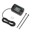 Digital Tach Hour Gauge LCD Display IP68 Waterproof 0‑999999H 0‑30000RPM