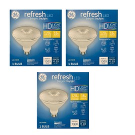 GE (3 Bulbs) 36913 Refresh LED Par38, Dimmable, 120 watt Equivalent, Energetic Daylight LED Flood Light