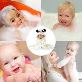 Baby Hooded Bath Towel - Cartoon Animal Baby Bath Towel,Baby Bath Towel Soft Baby Stuff Towels, Coral Fleece Shower for Toddler, Babies, Boys