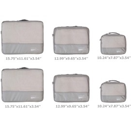 Packing Cubes Set Travel Luggage Organizers Suitcase Lightweight Accessories
