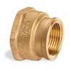 Brass Reducing Coupling 3/4" Female x 1" Female Construction NPT