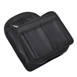 STOBAZA 1pc Travel Bag Multi-function Portable Storage Container with Multi-pocket Design Durable Material for Organizing Personal Items Backpacks Elegant Black