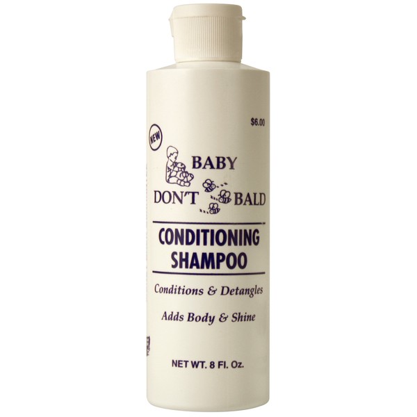 Baby Don't Be Bald Hair & Scalp Conditioning Shampoo 8 oz.