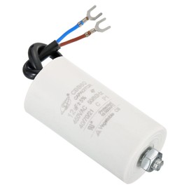 PATIKIL CBB60 12uF Running Capacitor, AC 450V 2 Wires 50/60Hz Cylinder Bottom with Screw 78x40mm for Washing Machine,Water Pump Motor Star