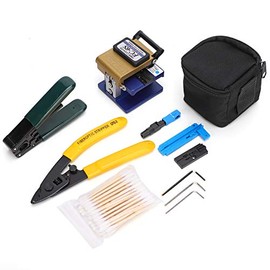 FTTH Fiber Optic Stripping Tool Kit Include FC-6S Fiber Cleaver +CFS-3 Fiber Optic Stripper
