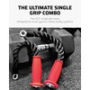 THEFITGUY 2 Ergonomic Single Grip Tricep Rope Cable Attachments, Comfort