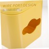 TEHAUX 1pc Cable Storage Box Capacity Wall Wire Organizer Cover