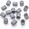 10 pcs Tyre Valve Stem Caps, Plastic Wheel Tyre Valve