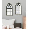 Putuo Decor Set of 2 Gothic Arch Window Frame Wall