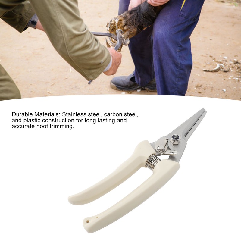 Hoof Trimmer White Goat Foot Shears Stainless Steel Carbon Steel