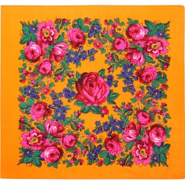 Rose Scarf (Orange)