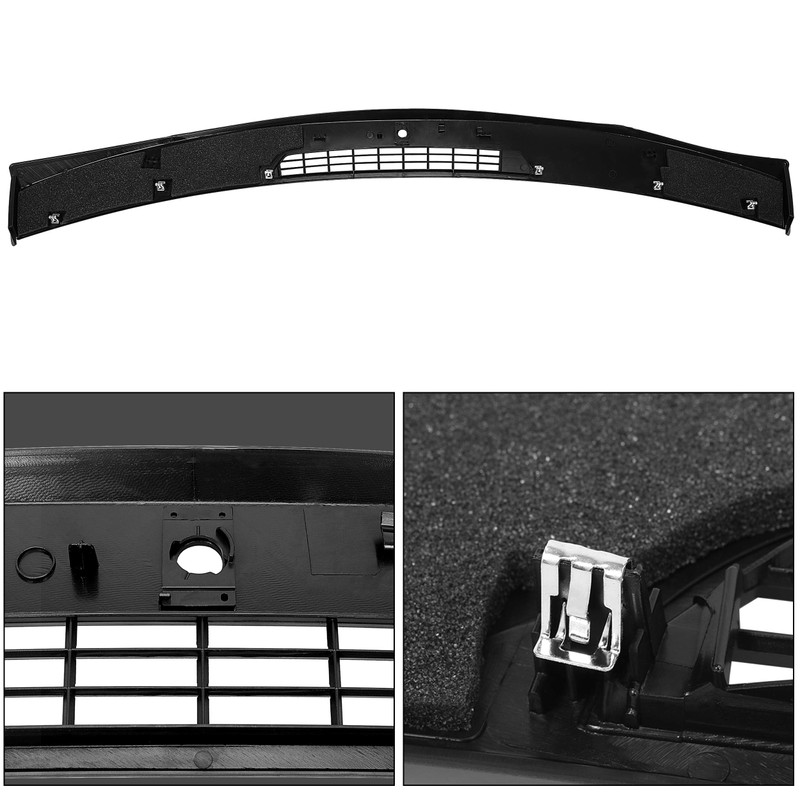 ECOTRIC Wiper Cowl Dash Panel Compatible with 2006-2016 Impala Replacement