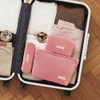 Pack of 3 Cosmetic Bag, pink, Vintage