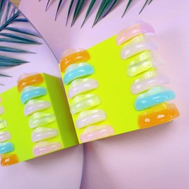 Lash Lift Shields C Curl 6 Size Lifting Pad Rapid Eyelash Shield Shiny Perm Rods Make Eyes Natural Curl Flexible Pads Extreme Rod 100 Use Elastic Lami Perming Roller Candy Color No Lash Twist