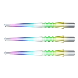 RED DRAGON Raptor GT Rainbow Ringed Specialist Dart Points - 1 Set Per Pack