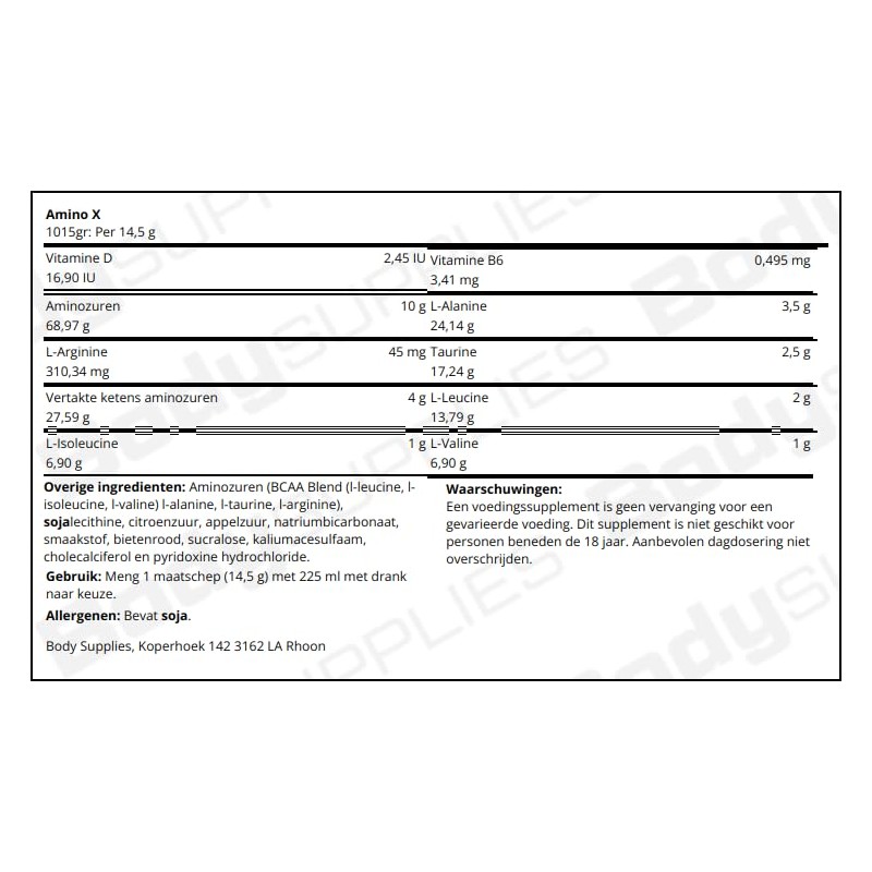 BSN Amino X, Blue Raz - 70 Servings