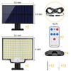 Solar Lights Outdoor, 106 LED 3000LM Solar Powered Motion Sensor